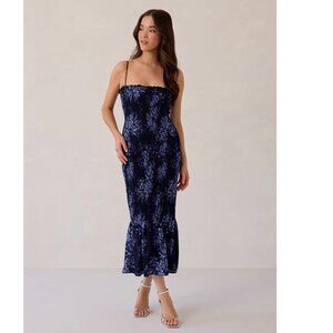 COPY - Park & Fifth - Rumi Dress - Afina - Blue Floral Print - Size XS - NWT